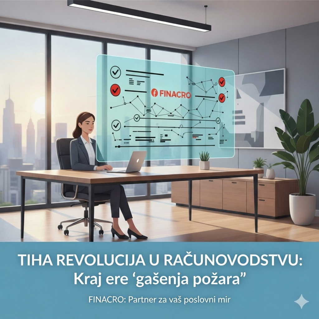 FINACRO - PROMJENE U RAČUNOVODSTVU 1 Tiha revolucija u računovodstvu: Zašto u Finacru više ne „gasimo požare“?